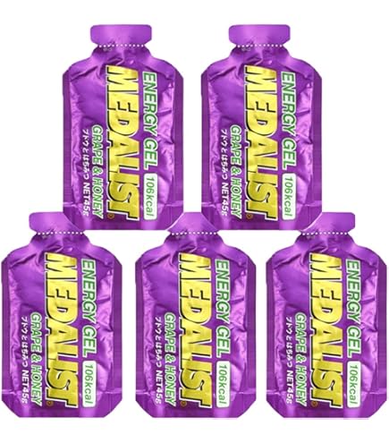 Amazon.co.jp: MEDALIST(メダリスト) エナジージェル リンゴとはちみつ